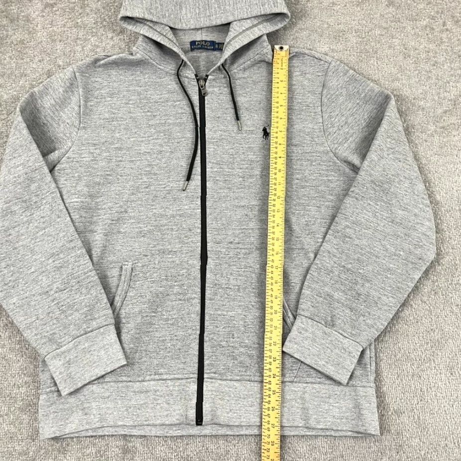Polo Ralph Lauren Polo Ralph Lauren Jacket Mens XL Gray Fleece Full Zip Hooded Pockets Embroidered Logo Preppy Classic Designer Regular Size US XL / EU 56 / 4 - 5 Thumbnail