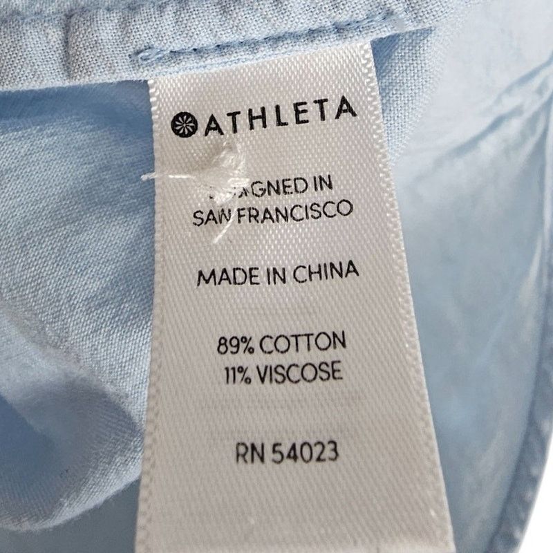 Athleta Athleta Womens Marinwood Striped Button Shirt Size S Casual Size S / US 4 / IT 40 - 8 Thumbnail