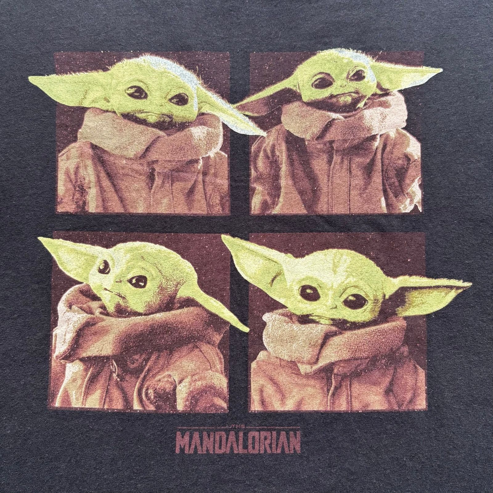 Star Wars Star Wars Grogu Mandalorian Black Graphic Tee Men’s 2XL Size US XXL / EU 58 / 5 - 3 Thumbnail