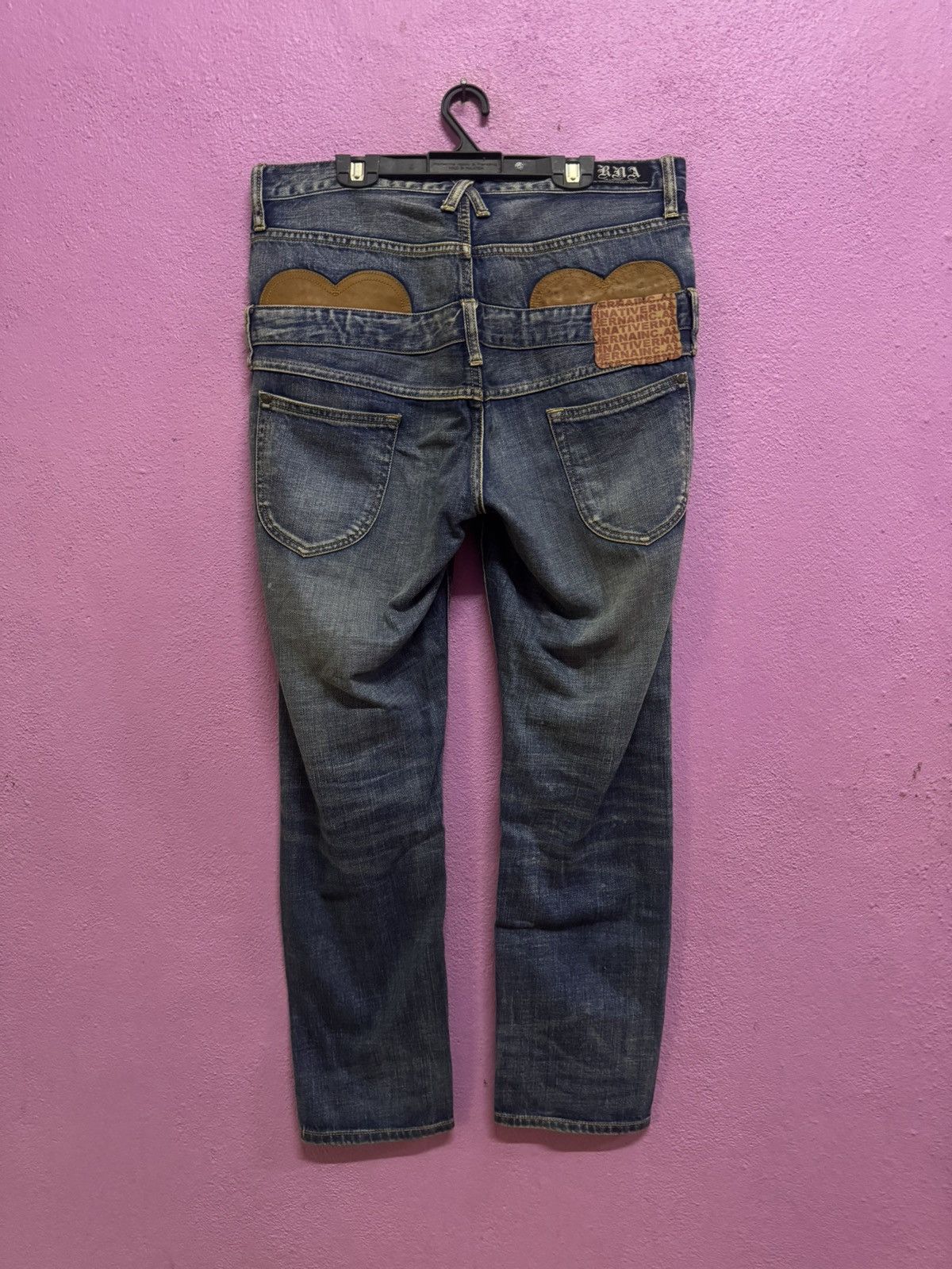 Japanese Brand RNA Inc. Seditionaries Japanese Designer Double Waist Jeans Size US 32 / EU 48 - 2 Thumbnail