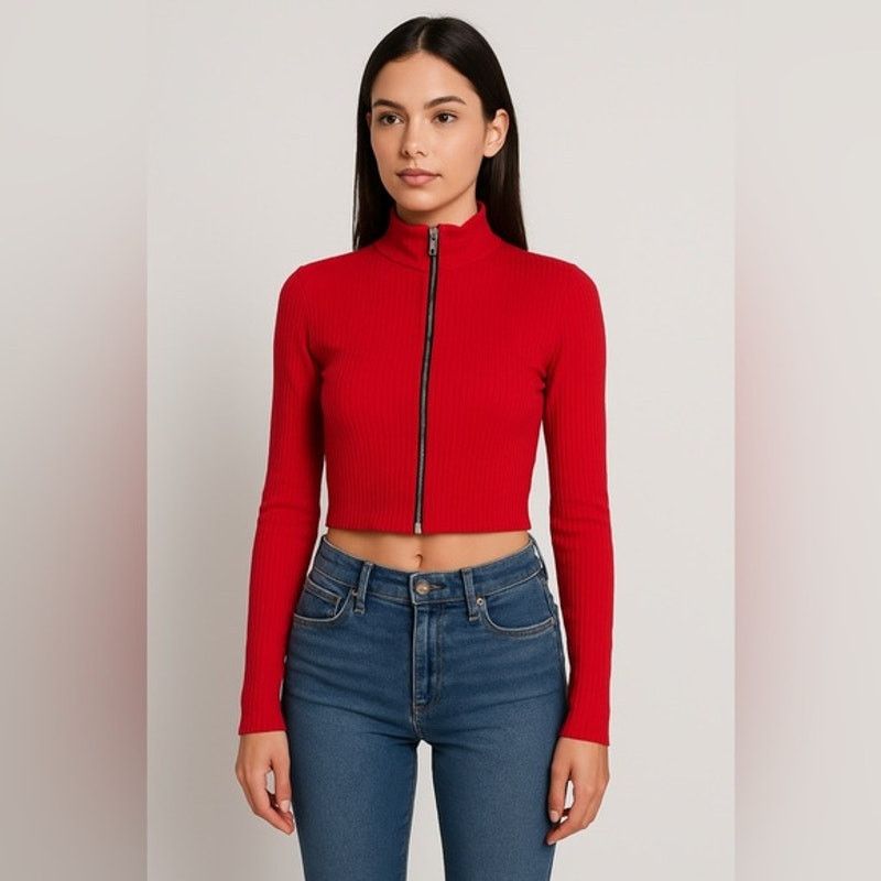 COTTONCITIZEN Cotton Citizen Ibiza Turtleneck Top Size L / US 10 / IT 46 - 5 Thumbnail