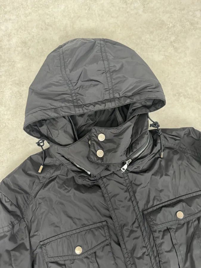 Gucci AW2013 Gucci Black Long Windbreaker Hooded Jacket Size US M / EU 48-50 / 2 - 4 Thumbnail