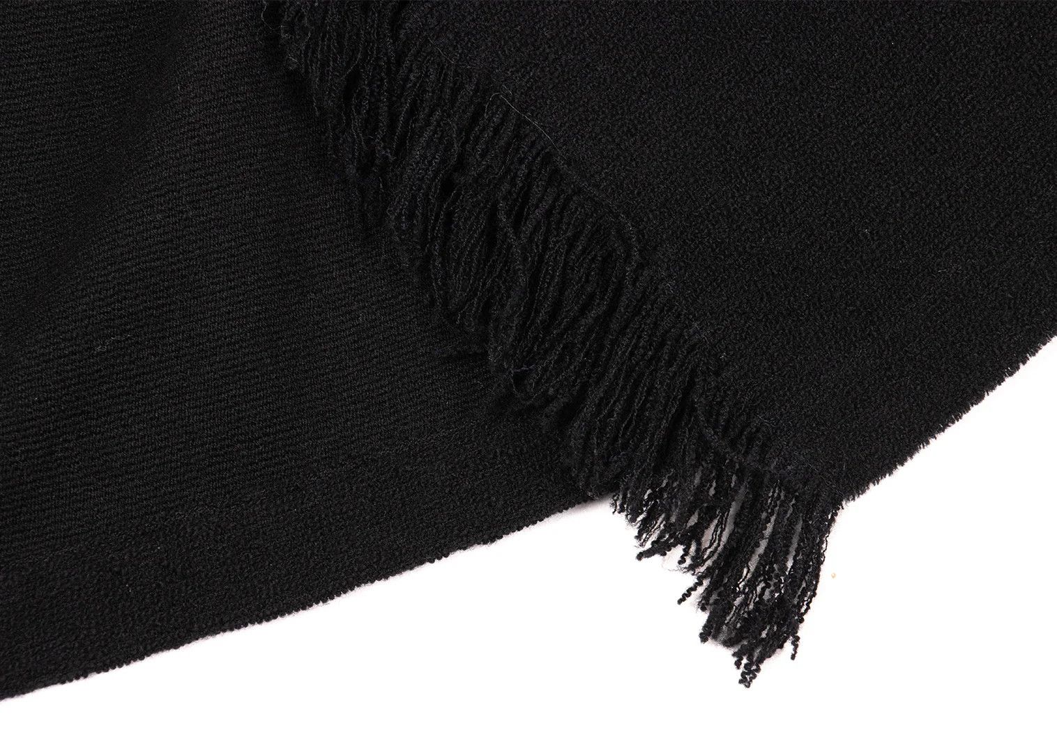 Yohji Yamamoto Yohji Yamamoto Wool Pile Asymmetrical Mantle Jacket Size US L / EU 52-54 / 3 - 10 Thumbnail