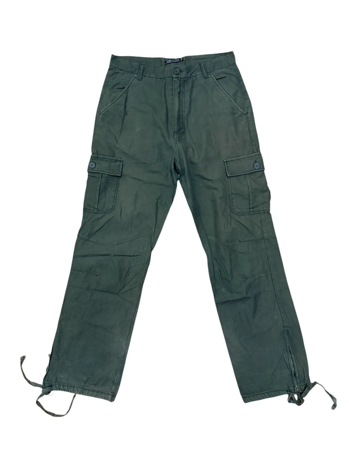 Japanese Brand Vintage Japanese Brand Cargo Pants Military Outfit W30X31 Size US 30 / EU 46 - 1 Thumbnail