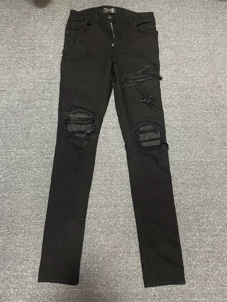 Amiri Amiri mx1 patchwork denim pants Size US 30 / EU 46 - 1 Thumbnail