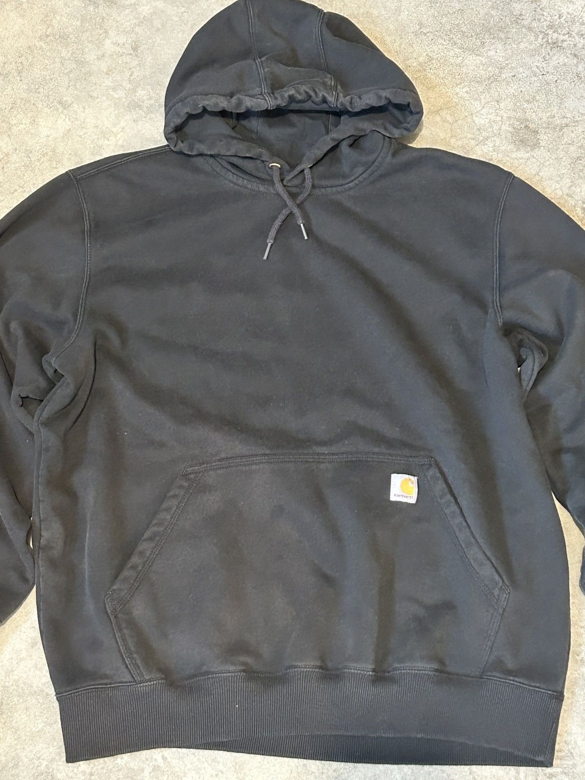Carhartt Carhartt Loose Fit Embroidered Hooded Workwear Sweatshirt Size US XL / EU 56 / 4 - 4 Thumbnail