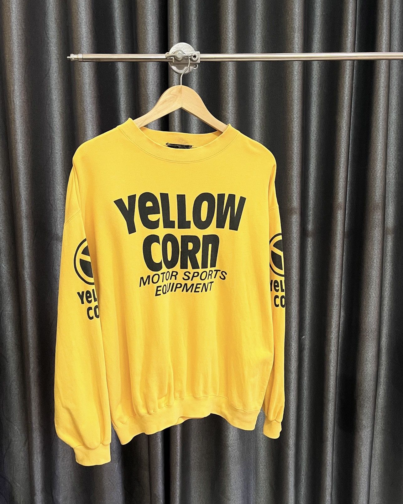 YELLOW CORN Vintage Yellow Corn Sweater Size US L / EU 52-54 / 3 - 2 Thumbnail