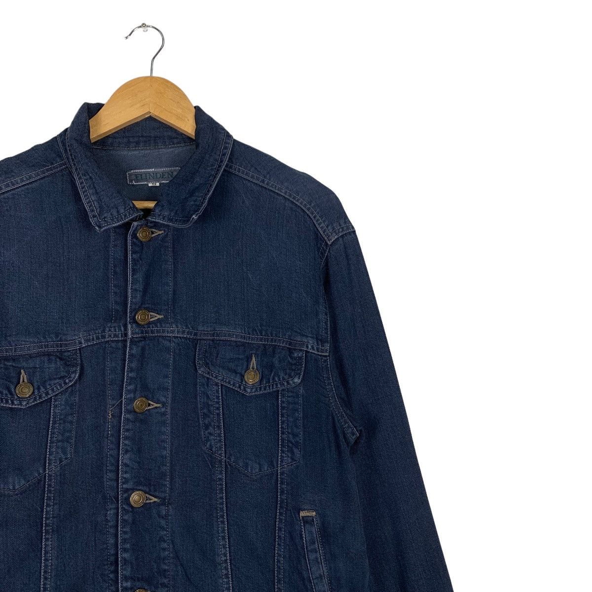 Japanese Brand ELINDEN Denim Jacket #1133-C52 Size US M / EU 48-50 / 2 - 5 Thumbnail