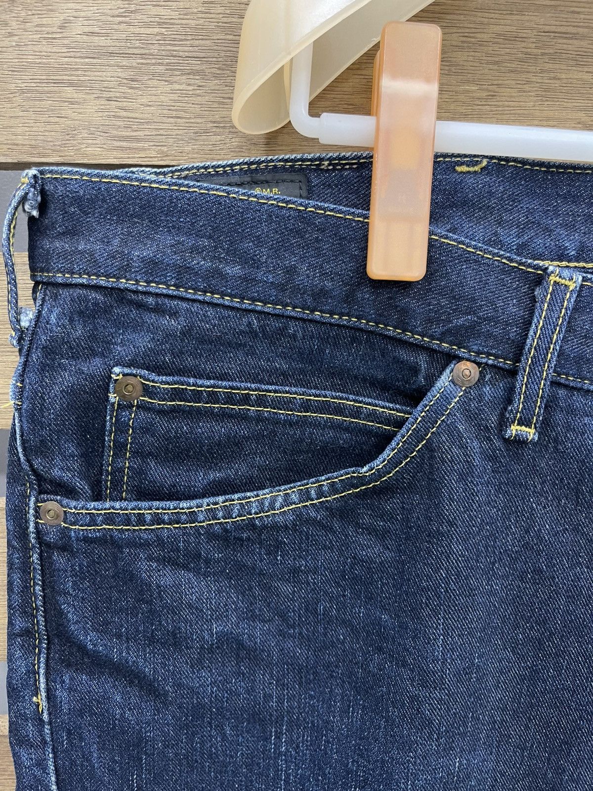 Lee Lee Riders Dark Wash Regular Fit Jeans - Distressed & Faded Size US 44 / EU 60 - 3 Thumbnail