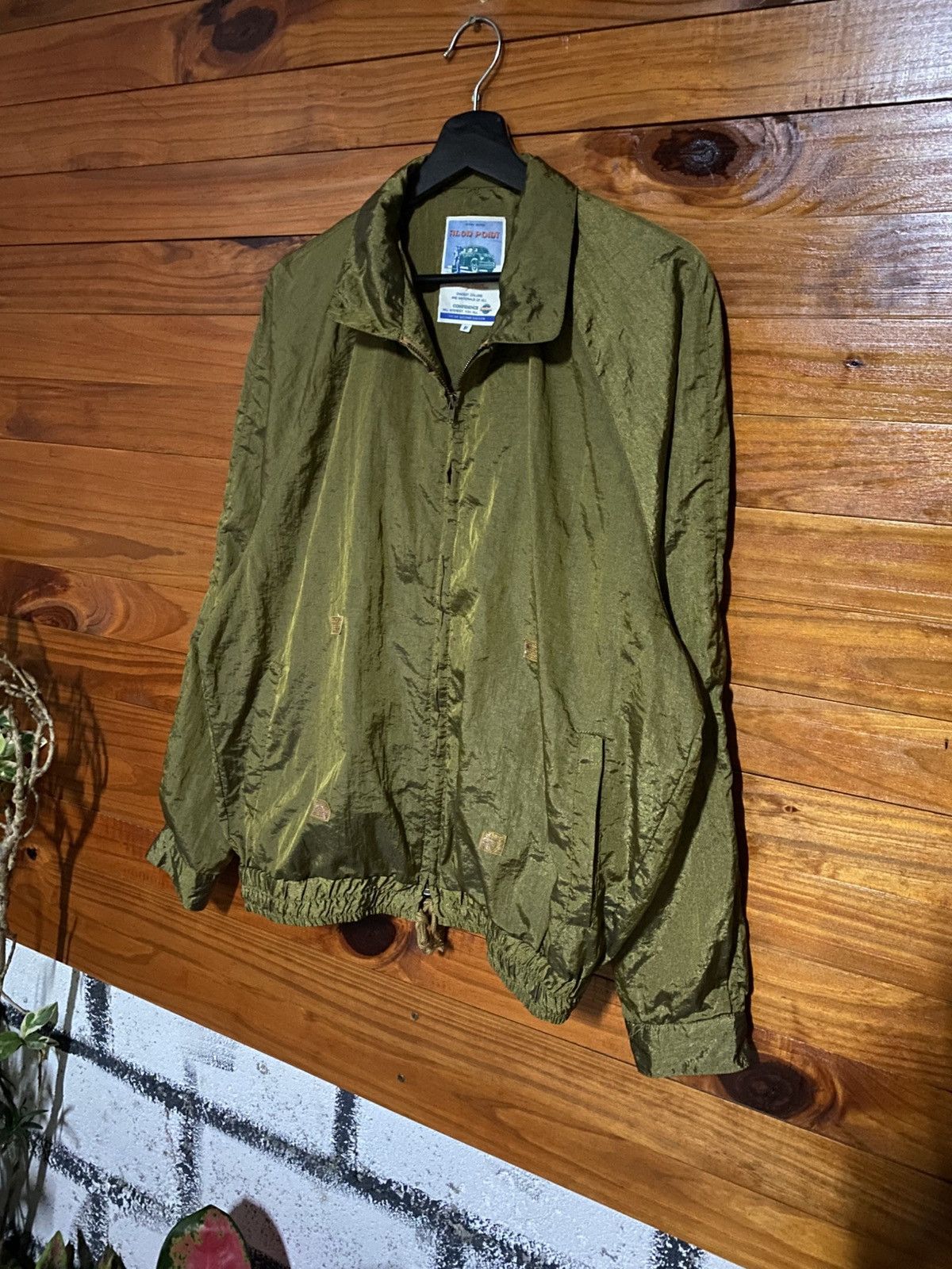 Vintage Vintage Alon Point Homme Second Section Olive Coach Jacket Size US M / EU 48-50 / 2 - 4 Thumbnail