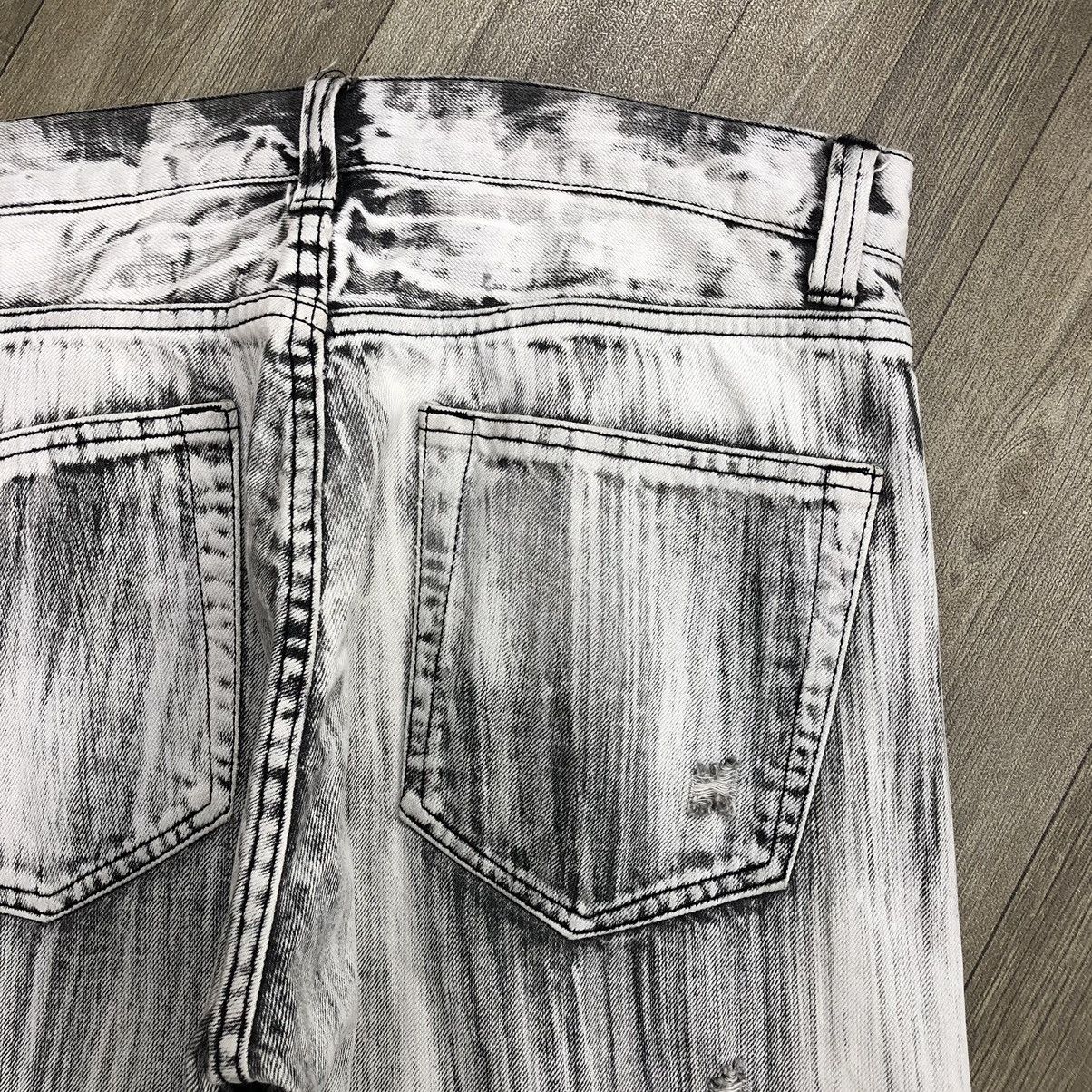 Tornado Mart 2000s Tornado Mart Style Bleached Punk Distressed Jeans Size US 34 / EU 50 - 10 Thumbnail