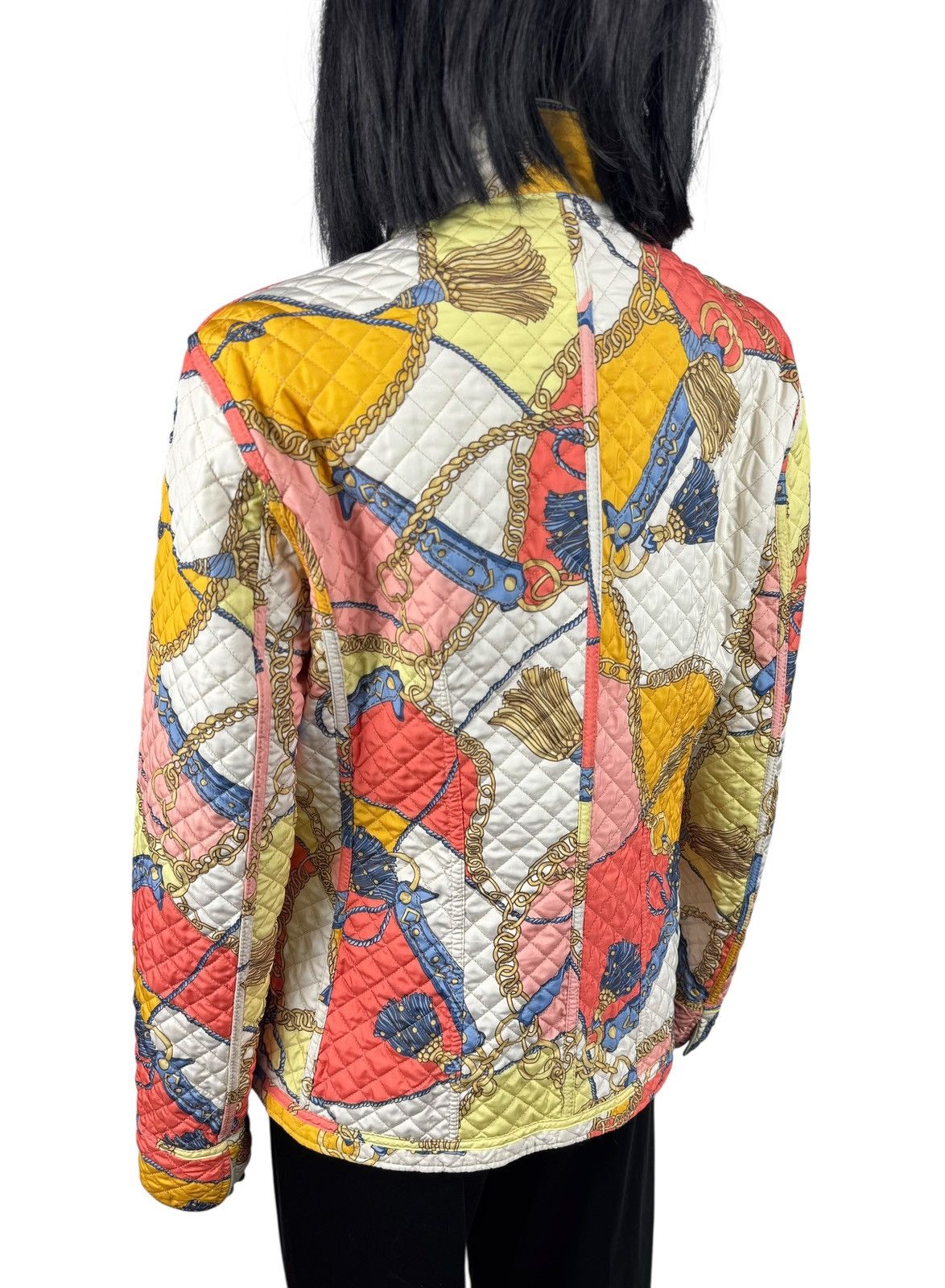 Other J.N.C. Italy Quilted Printed Jacket Reversible size S Size S / US 4 / IT 40 - 3 Thumbnail