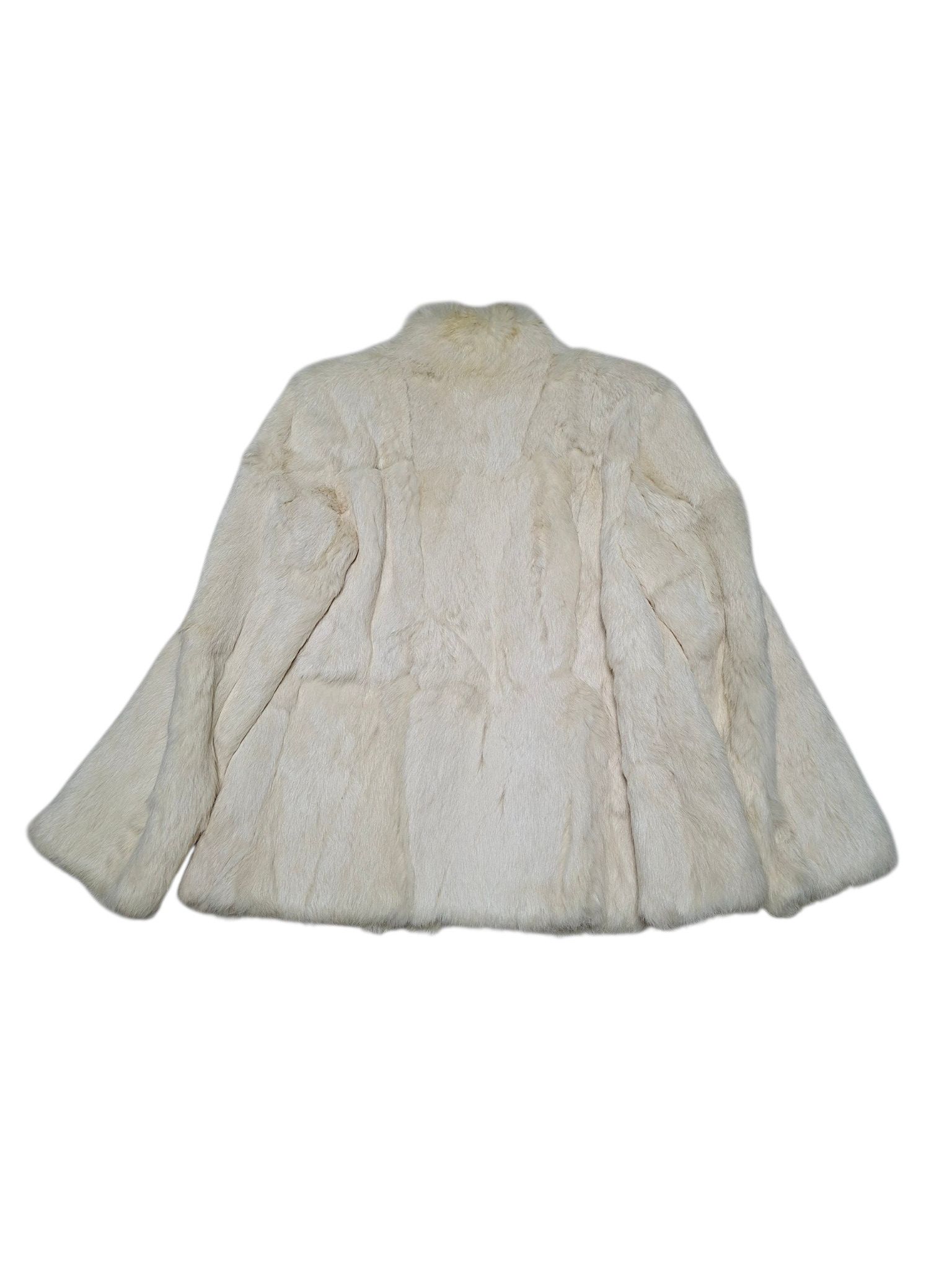 Japanese Brand RABBIT FUR SKIN MADE IN HONG KONG LADY`S COAT Size M / US 6-8 / IT 42-44 - 2 Thumbnail