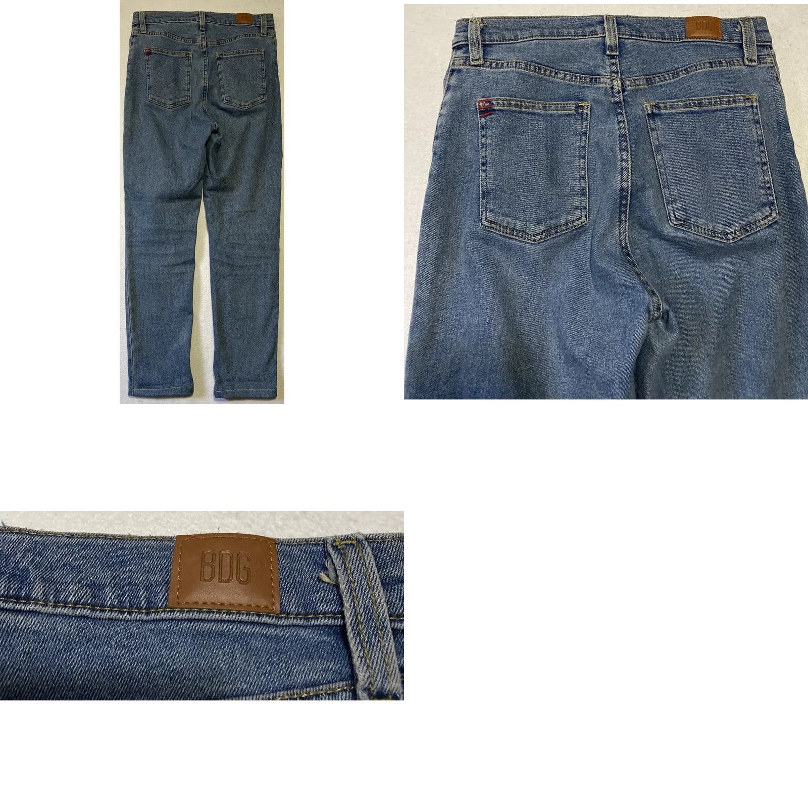 Urban Outfitters Urban Outfitters Jeans Skinny High Rise Women's Denim Blue W28 L27 28-9 Size Regular Zip Closure Skinny Fit 27in Inseam Mens Womens Girls Boys Size 28" / US 6 / IT 42 - 8 Thumbnail