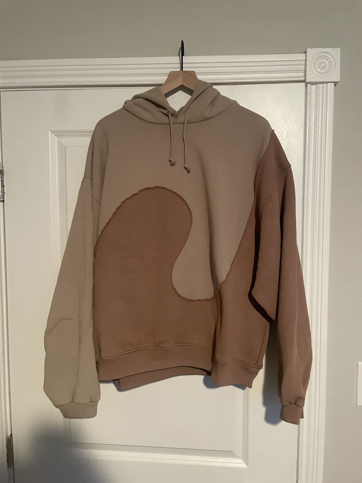 ERL Swirl Hoodie Brown 紐あり ERL swirl hoodie Orange pullover | eBay
