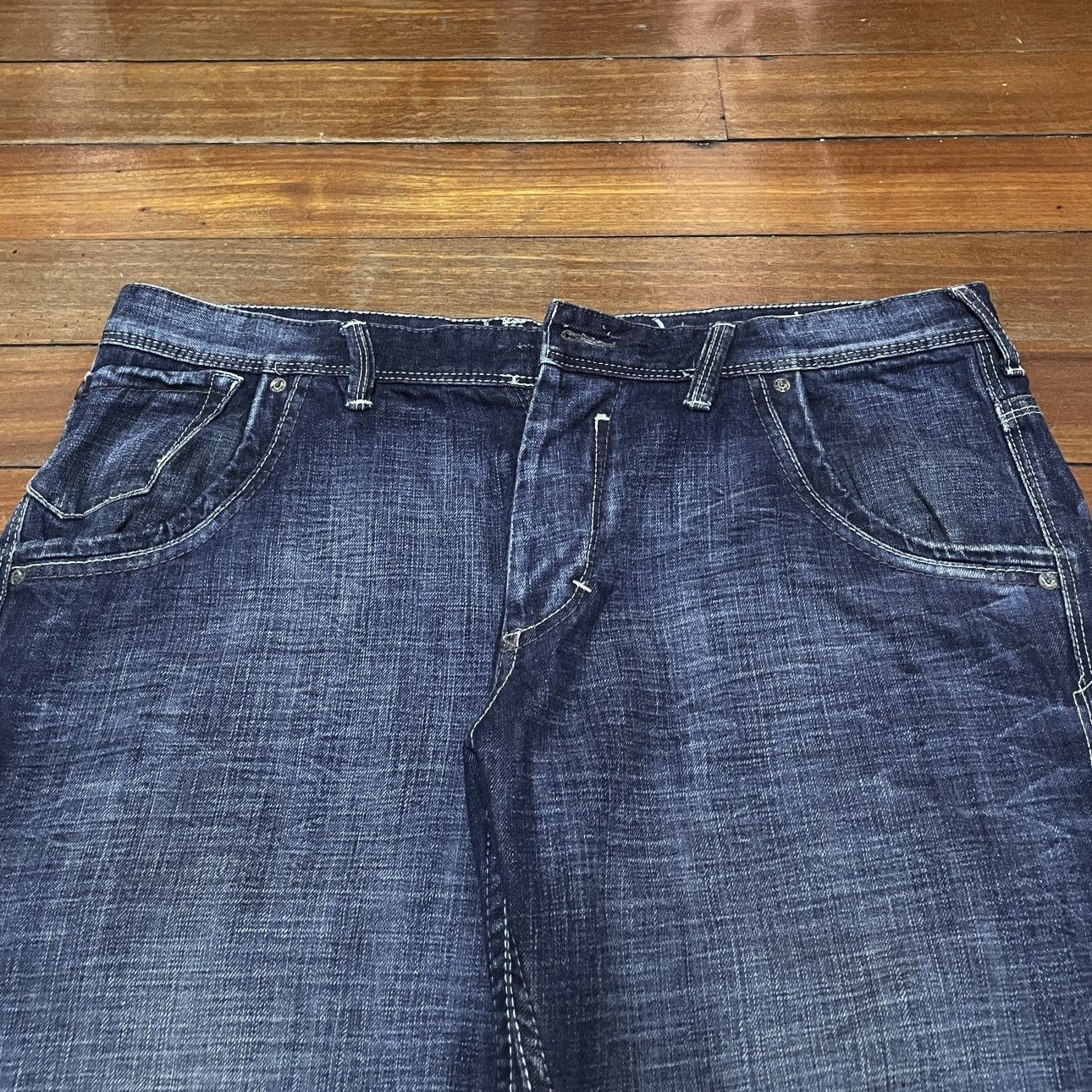 Angelo Litrico × Designer × Vintage Very Rare Vintage Angelo Litrico Baggy Oversized Jeans 2000s Size US 40 / EU 56 - 3 Thumbnail