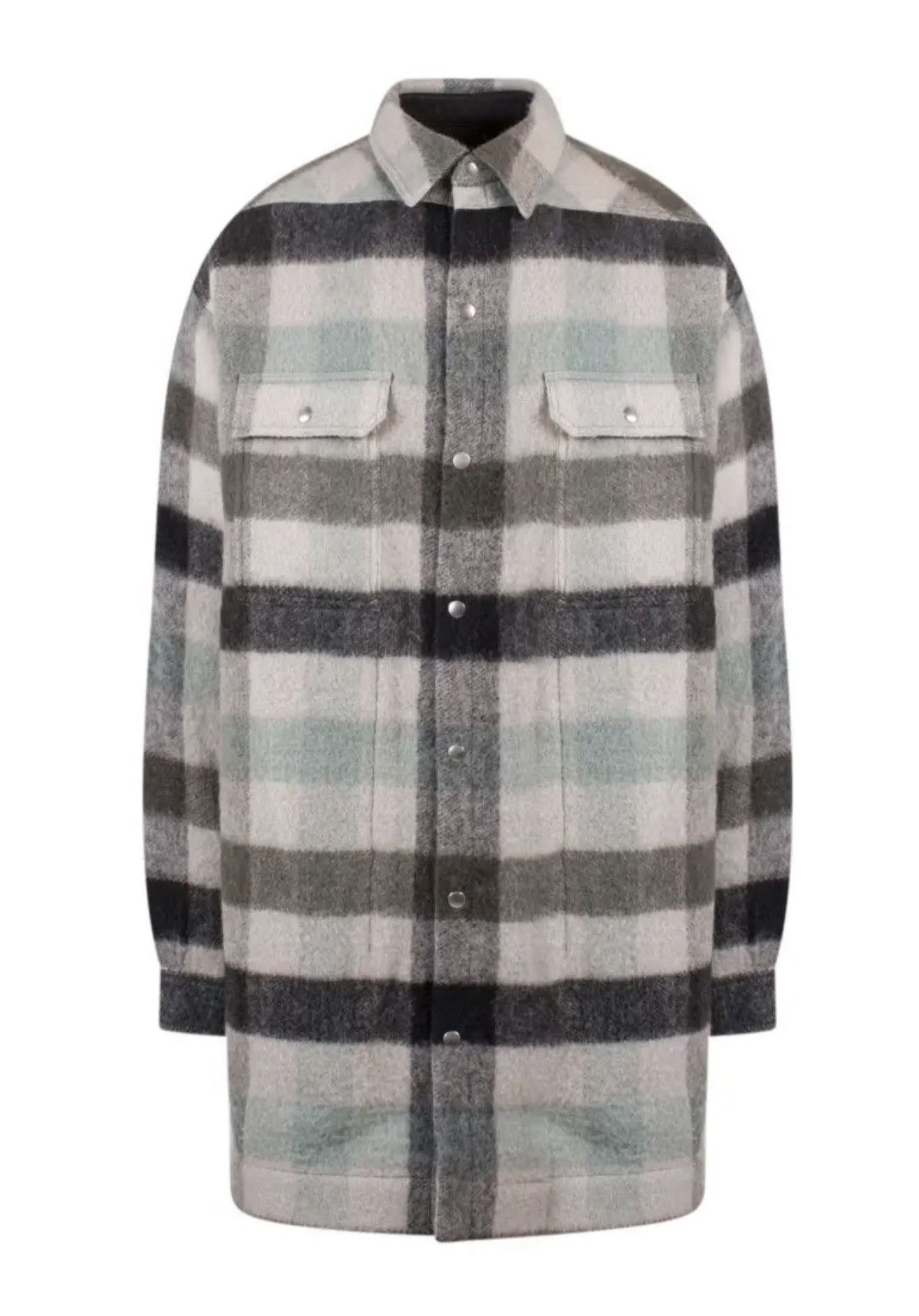 Rick Owens STROBE FW22 Oversized Outershirt. Size 50 Size US M / EU 48-50 / 2 - 17 Thumbnail