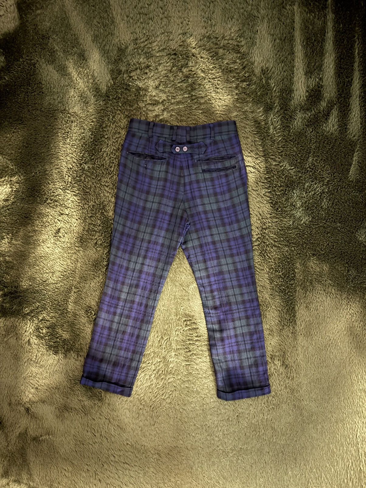 Markaware [1] MARKAWARE Made in Japan Blackwatch Check Trousers Size US 34 / EU 50 - 6 Thumbnail