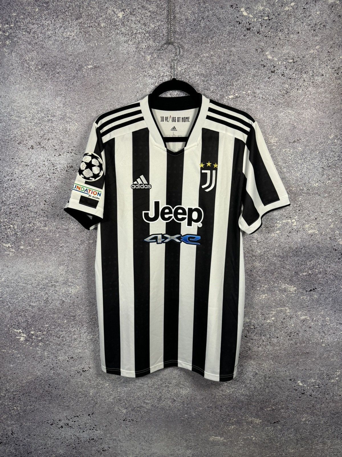 Adidas × Vintage CHIELLINI Juventus 2021/22 Adidas LC Soccer Jersey Blokcore Size US L / EU 52-54 / 3 - 1 Thumbnail