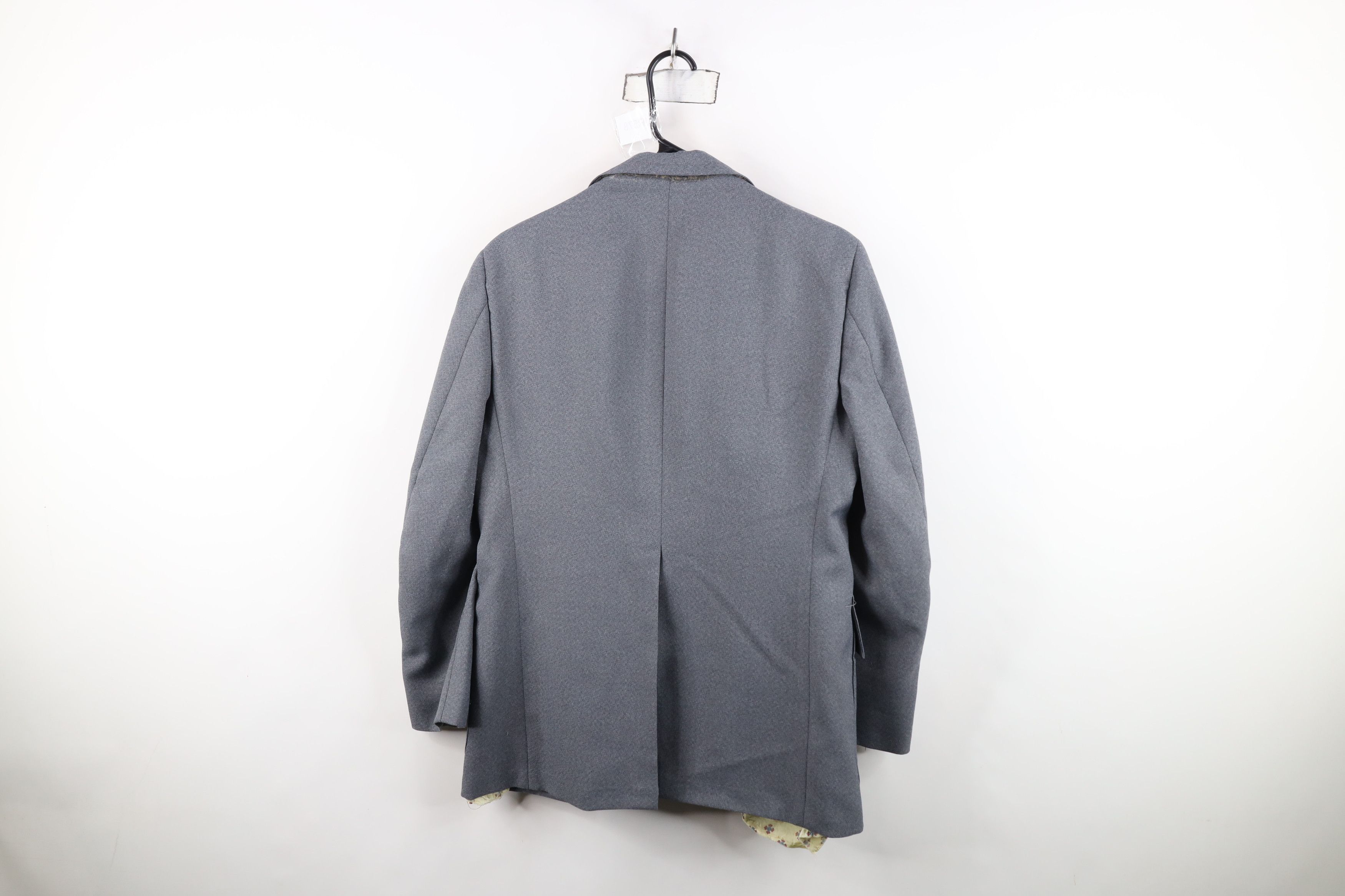 Vintage Vintage 70s Streetwear Suit Coat Blazer Jacket Heather Gray Size US L / EU 52-54 / 3 - 13 Thumbnail