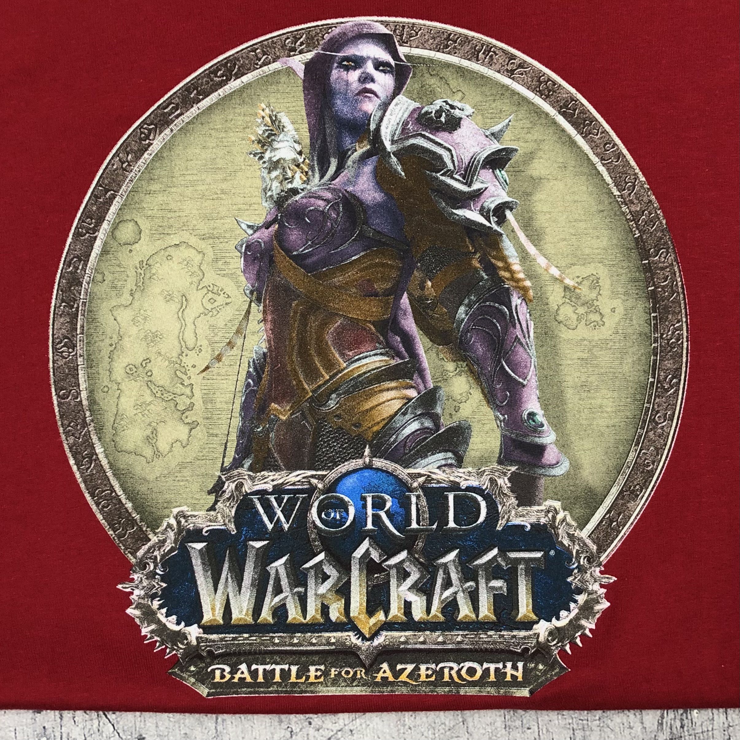 The Game Warcraft Battle For Azeroth Blizzard Tee Size US L / EU 52-54 / 3 - 2 Thumbnail