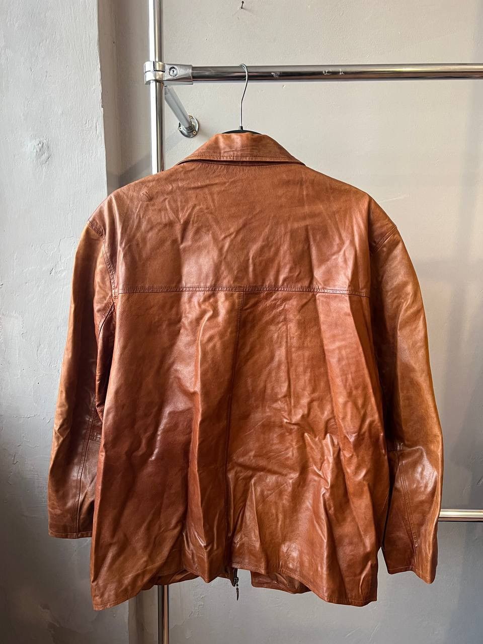Vintage AVIA TRIX USA CLASSIC AVIATOR BIKER RETRO LEATHER JACKET XL Size US XL / EU 56 / 4 - 14 Thumbnail