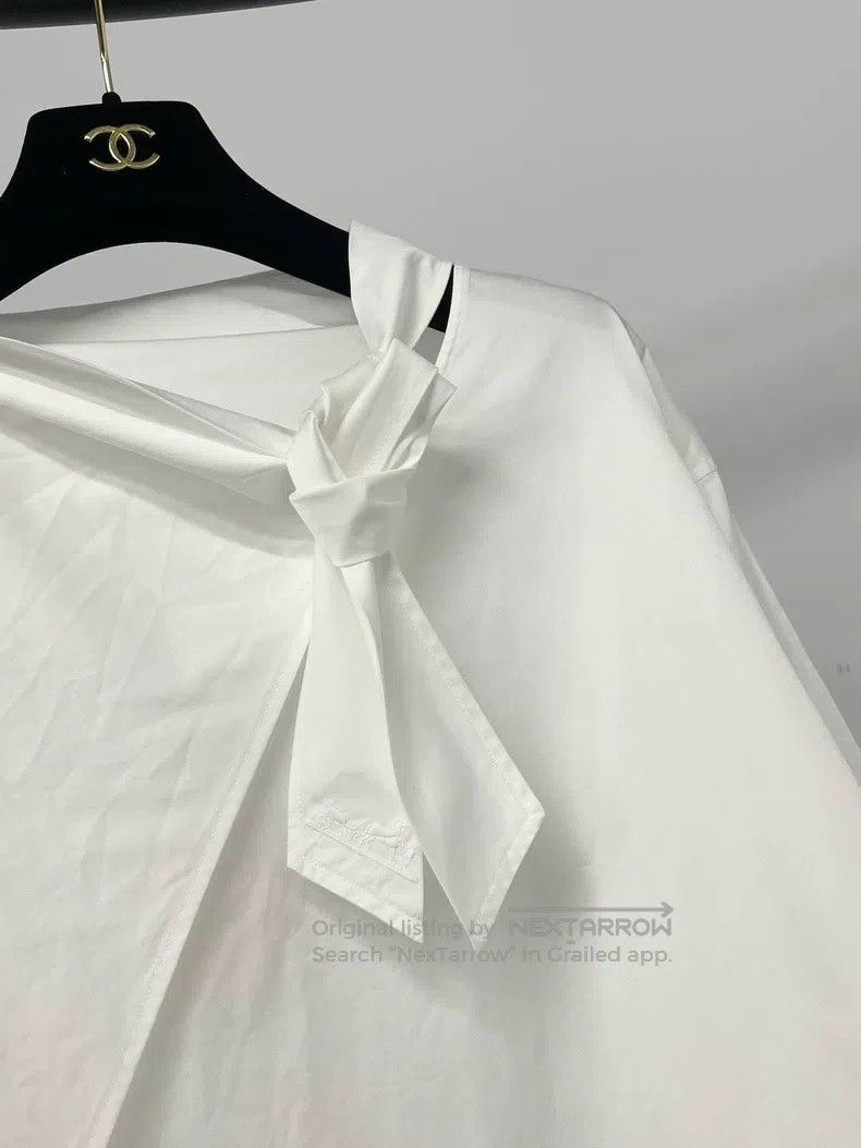 Hermes Hermes White design shirt Size XXS / US 00 / IT 34 - 3 Thumbnail