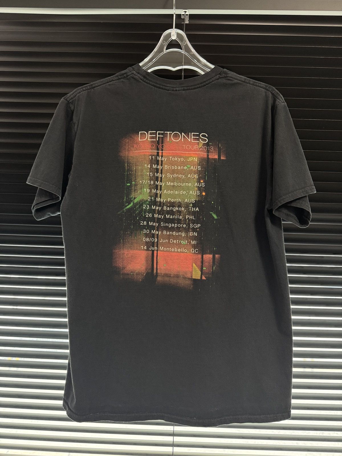 Band Tees Vintage Deftones Koi No Yokan 2013 Album Tour Tee Size US L / EU 52-54 / 3 - 2 Thumbnail