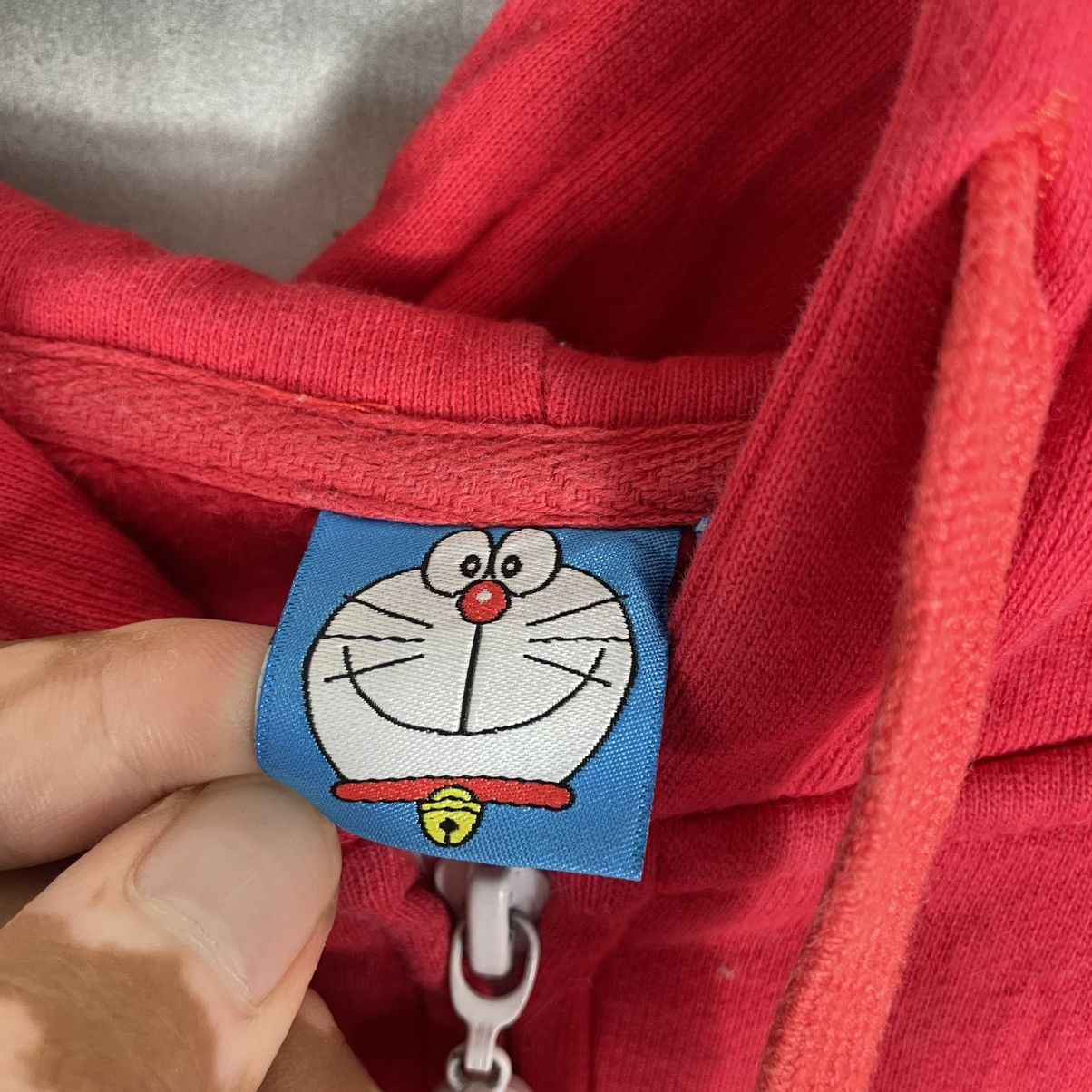 Anime Vintage Doraemon Zipper Hooded Size US L / EU 52-54 / 3 - 5 Thumbnail
