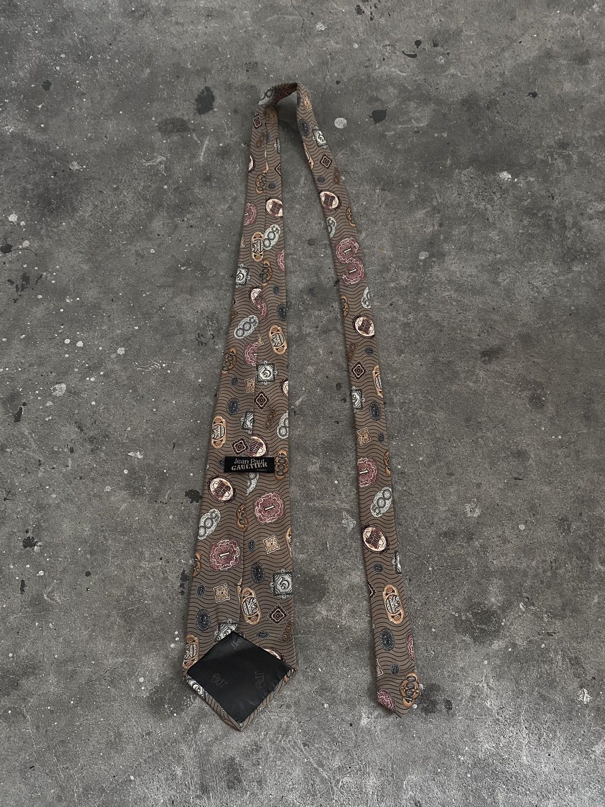 Jean Paul Gaultier Jean Paul Gaultier Money Printed Tie Size ONE SIZE - 2 Thumbnail