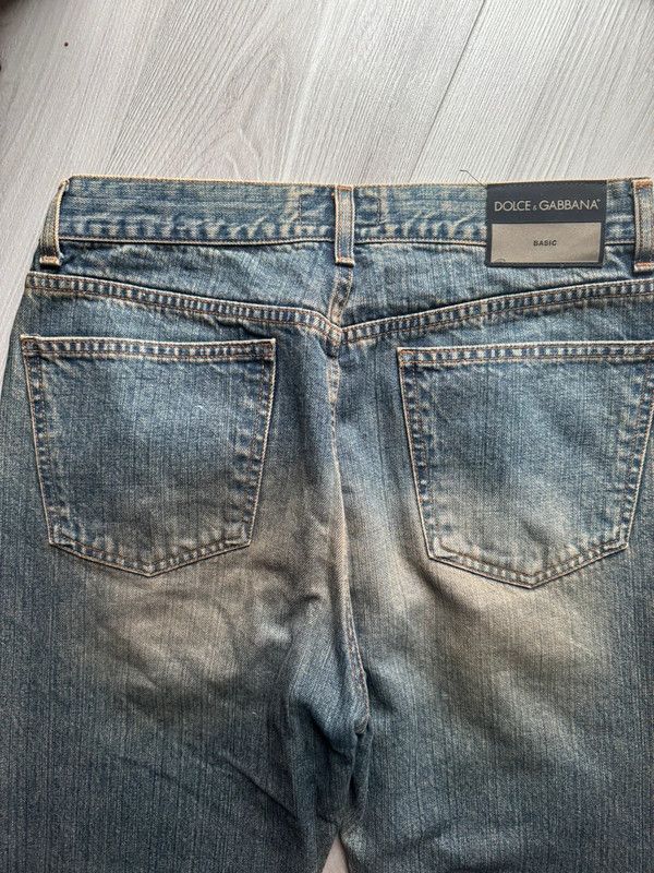 Dolce & Gabbana Vintage Denim Dolce & Gabbana Wide Leg Washed Jeans Size US 30 / EU 46 - 4 Thumbnail