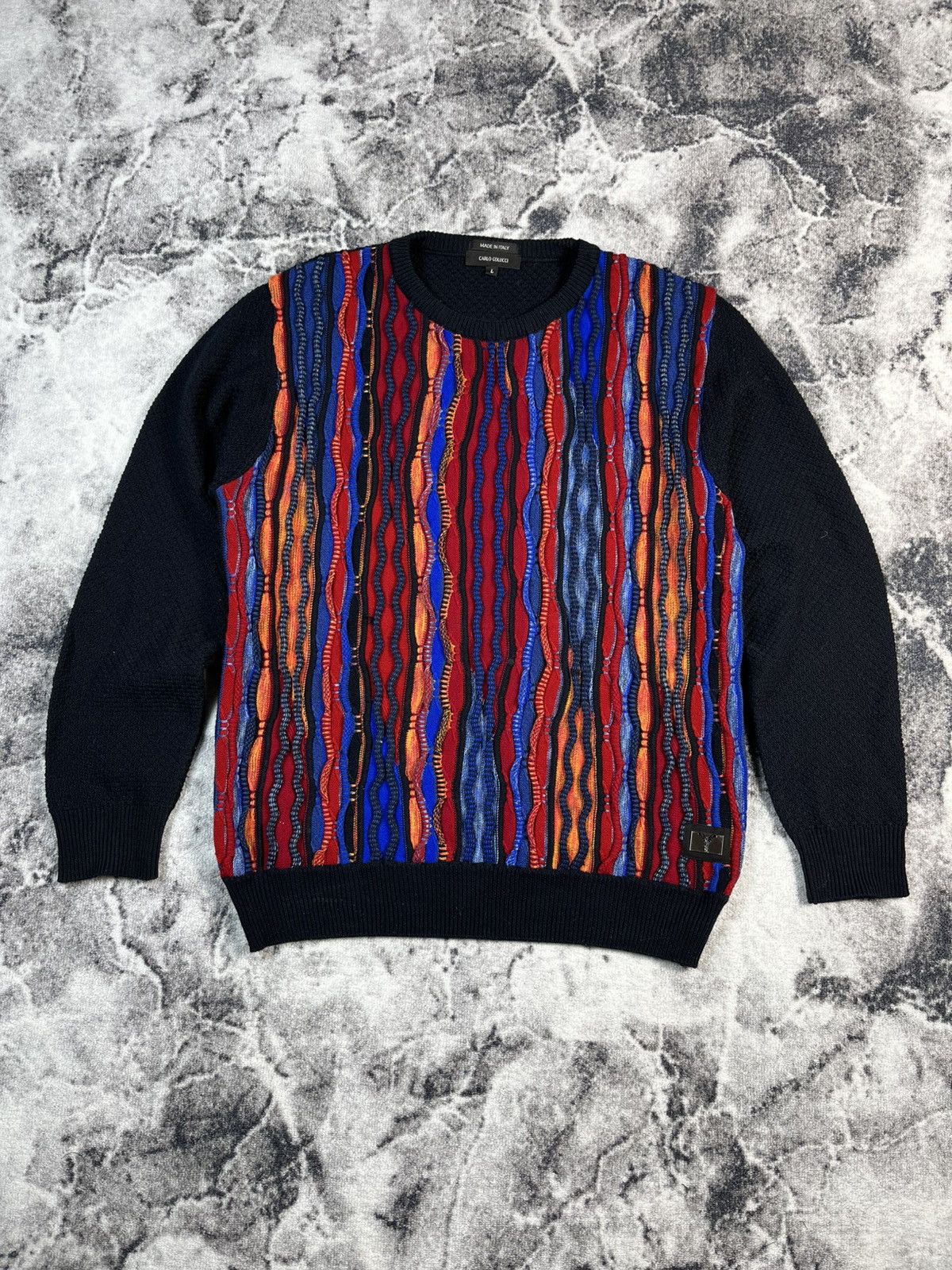 Carlo Colucci Coogi Style Carlo Colucci Knit Sweater Italy L Size US L / EU 52-54 / 3 - 1 Thumbnail