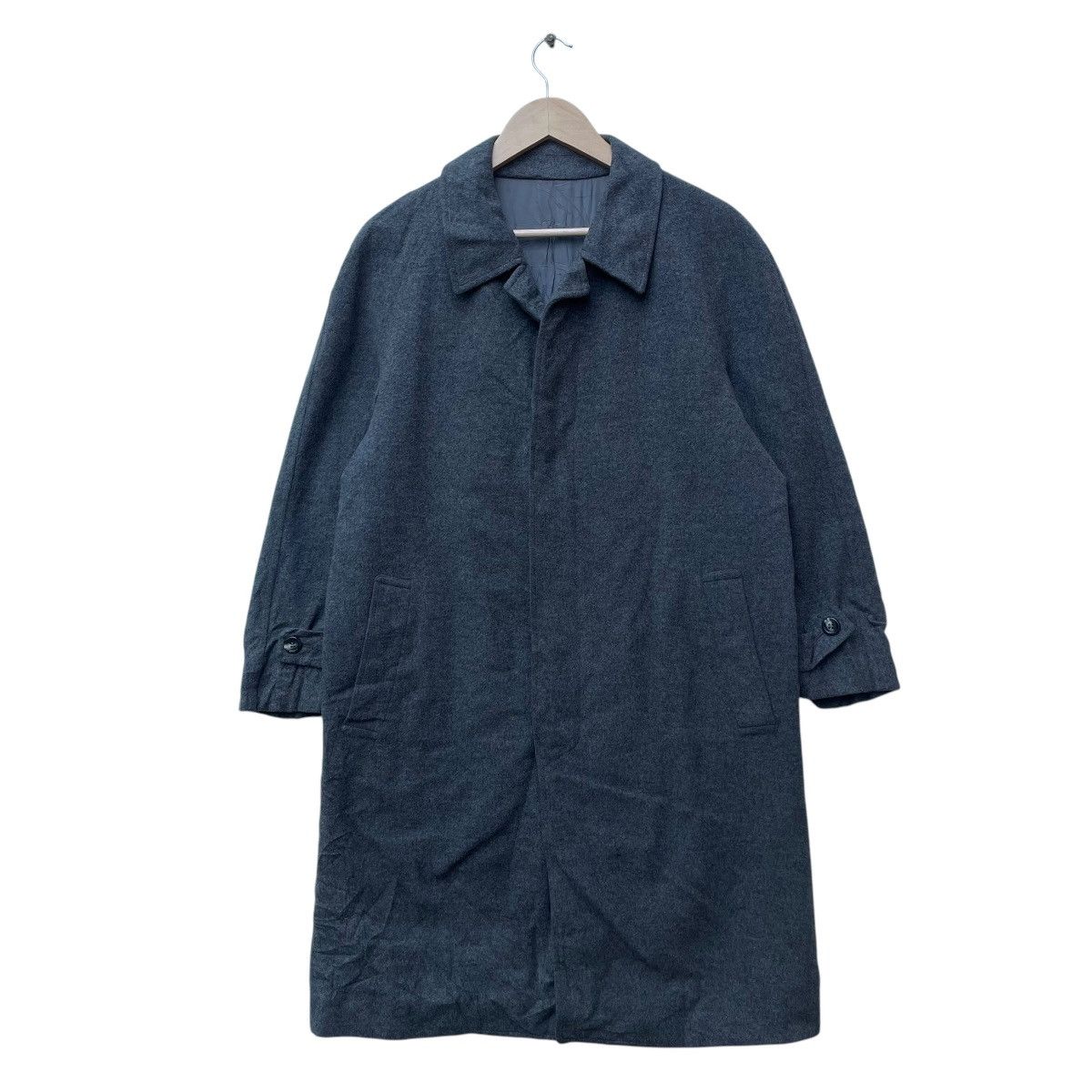 Autumn Cashmere × Christian Dior Monsieur × Vintage Vintage Christian Dior Monsieur Wool Long Coat Jacket Size US M / EU 48-50 / 2 - 1 Thumbnail