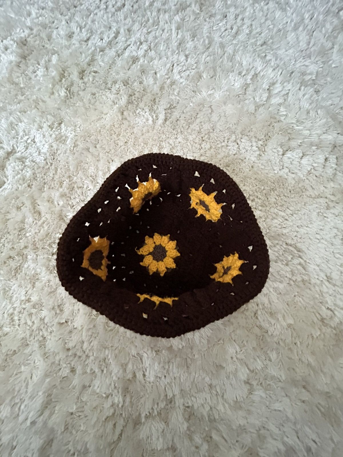 Advisry Clothing Sunflower knit hat Size ONE SIZE - 3 Thumbnail