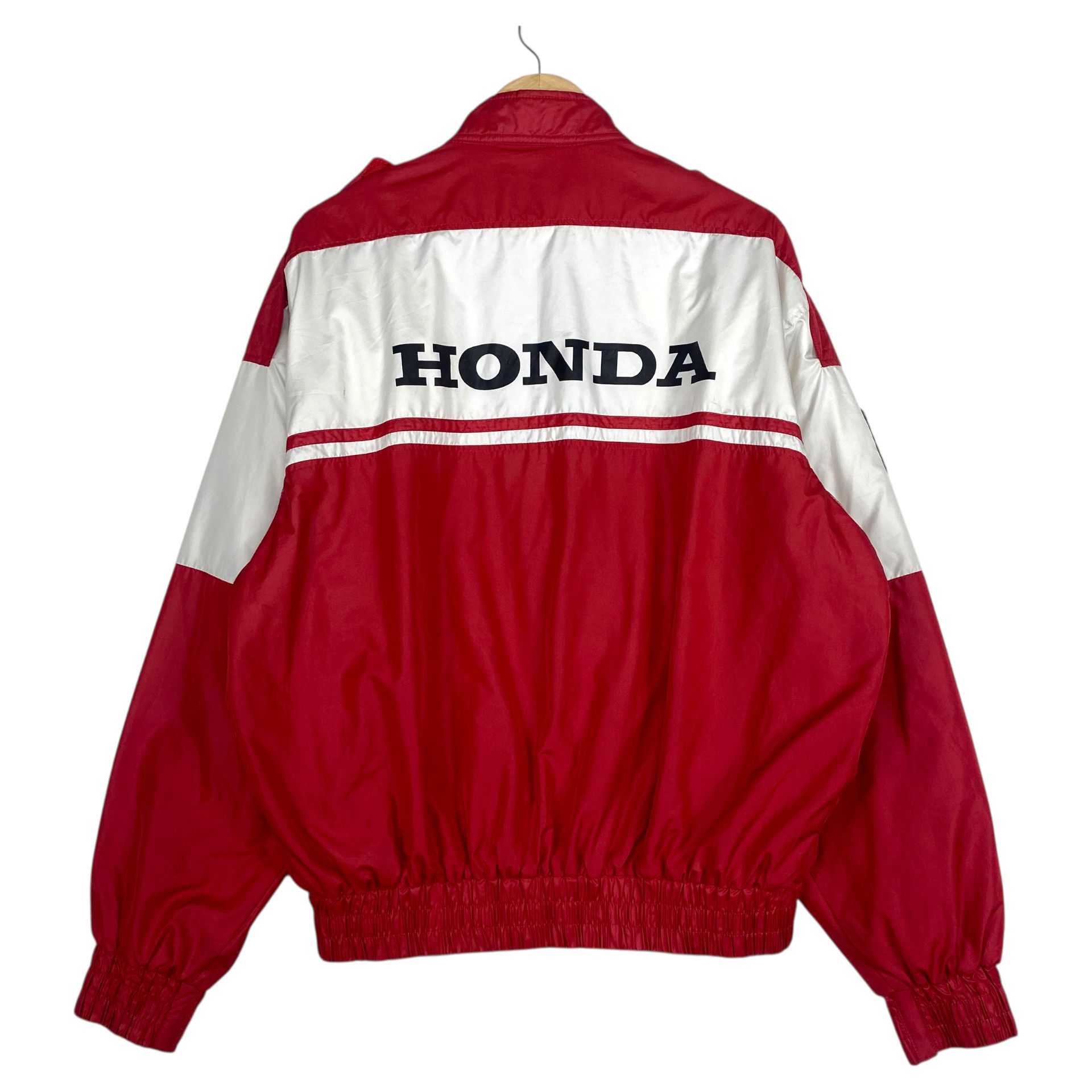 Honda 💥 80s HONDA MUGEN JAPAN RACING BOMBER JACKET Size US XXL / EU 58 / 5 - 6 Thumbnail