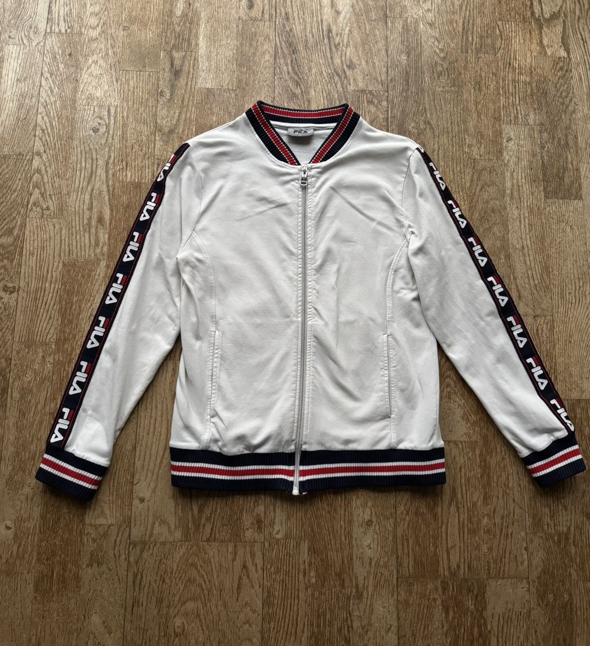 Fila FILA CLASSIC VINTAGE ZIP UP SWEATSHIRT Size US S / EU 44-46 / 1 - 1 Thumbnail
