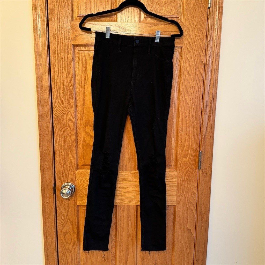 Other Hollister Ultra High-Rise Jean Legging Womens 27x30 Black J Size 27" / US 4 / IT 40 - 1 Thumbnail