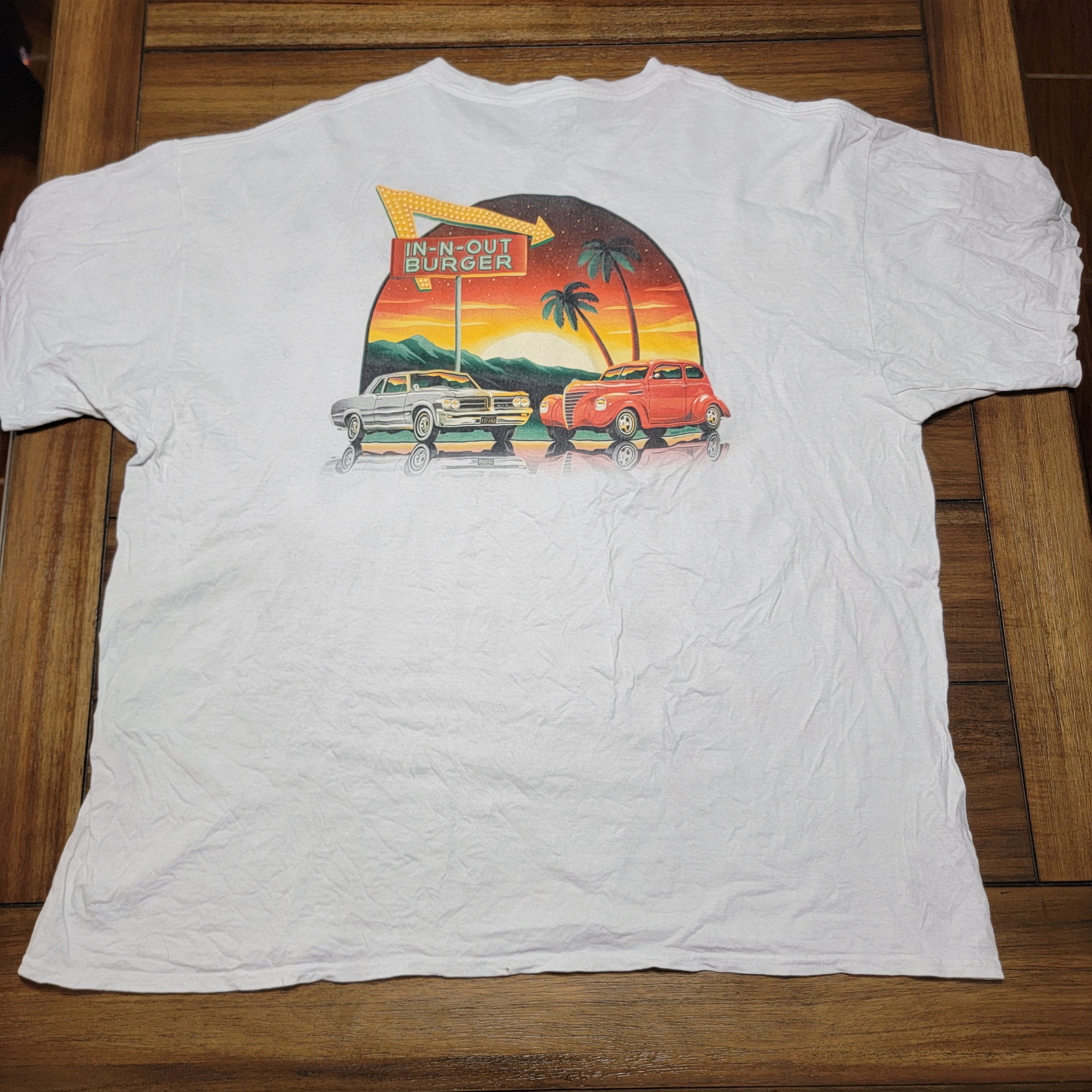 Other In-N-Out Burger SS White Unisex Tee Classic Cars - Size XXL Size US XXL / EU 58 / 5 - 1 Thumbnail