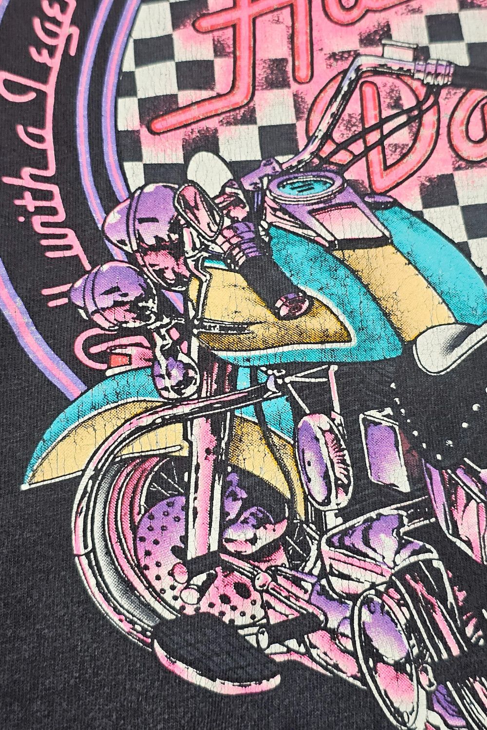 Harley Davidson 1993 Harley-Davidson “Rock & Roll with a Legend” - Holoubek Size US XL / EU 56 / 4 - 5 Thumbnail