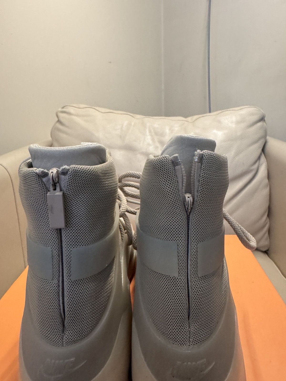 Fear of God × Nike Nike x Fear of god- Air fear of god 1 Oatmeal Size US 10 / EU 43 - 12 Thumbnail