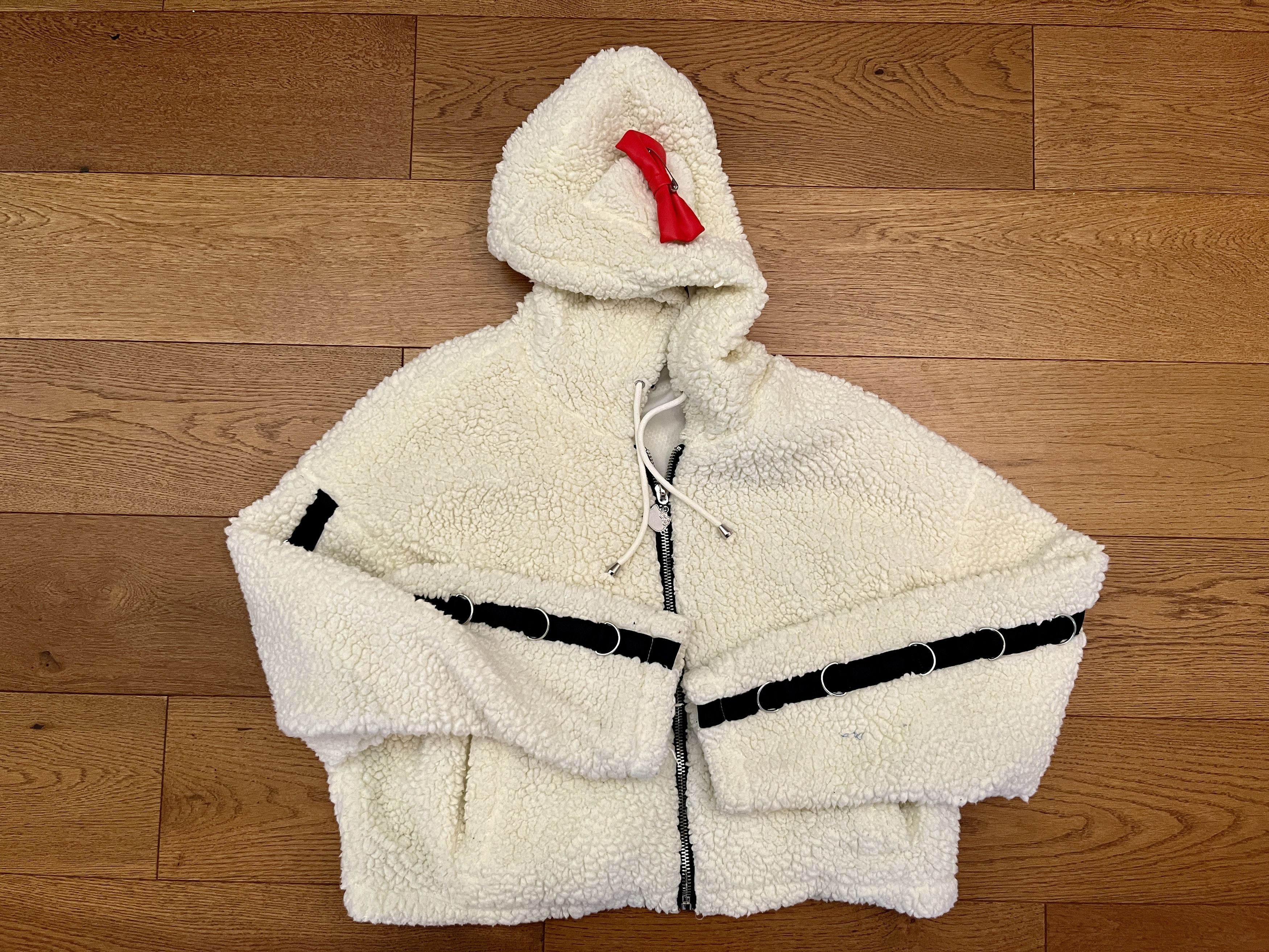 Dolls Kill Dolls Kill x Hello Kitty Sherpa Ears D-Ring Hoodie M Size M / US 6-8 / IT 42-44 - 8 Thumbnail