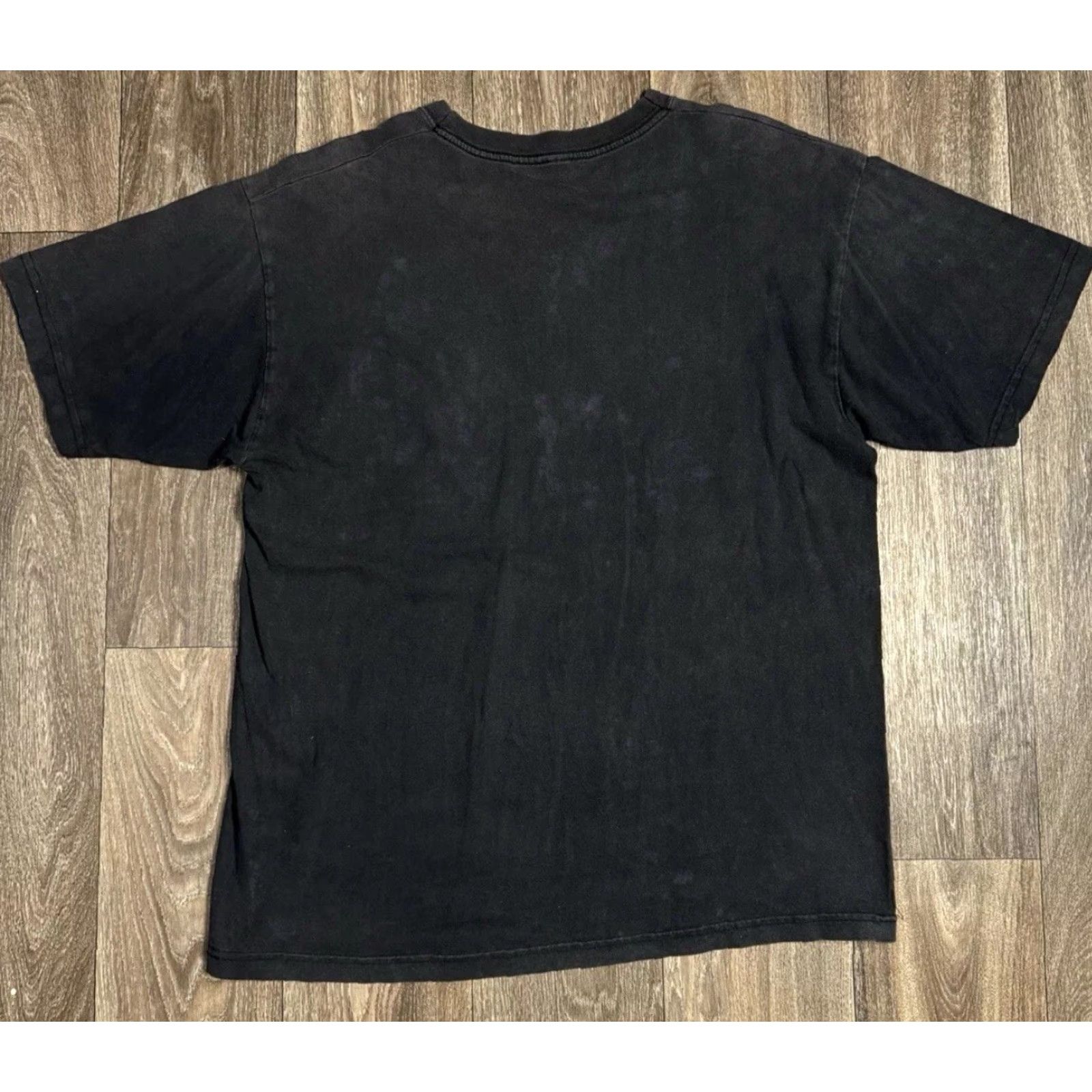 Vintage VINTAGE 90s White Tiger Endangered Animal Nature Earth Black T-Shirt XL Men Size US XL / EU 56 / 4 - 5 Thumbnail