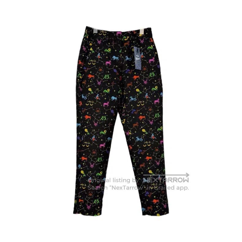 Dior Dior Black constellation pattern trousers Size 42" / US 20 - 1 Thumbnail