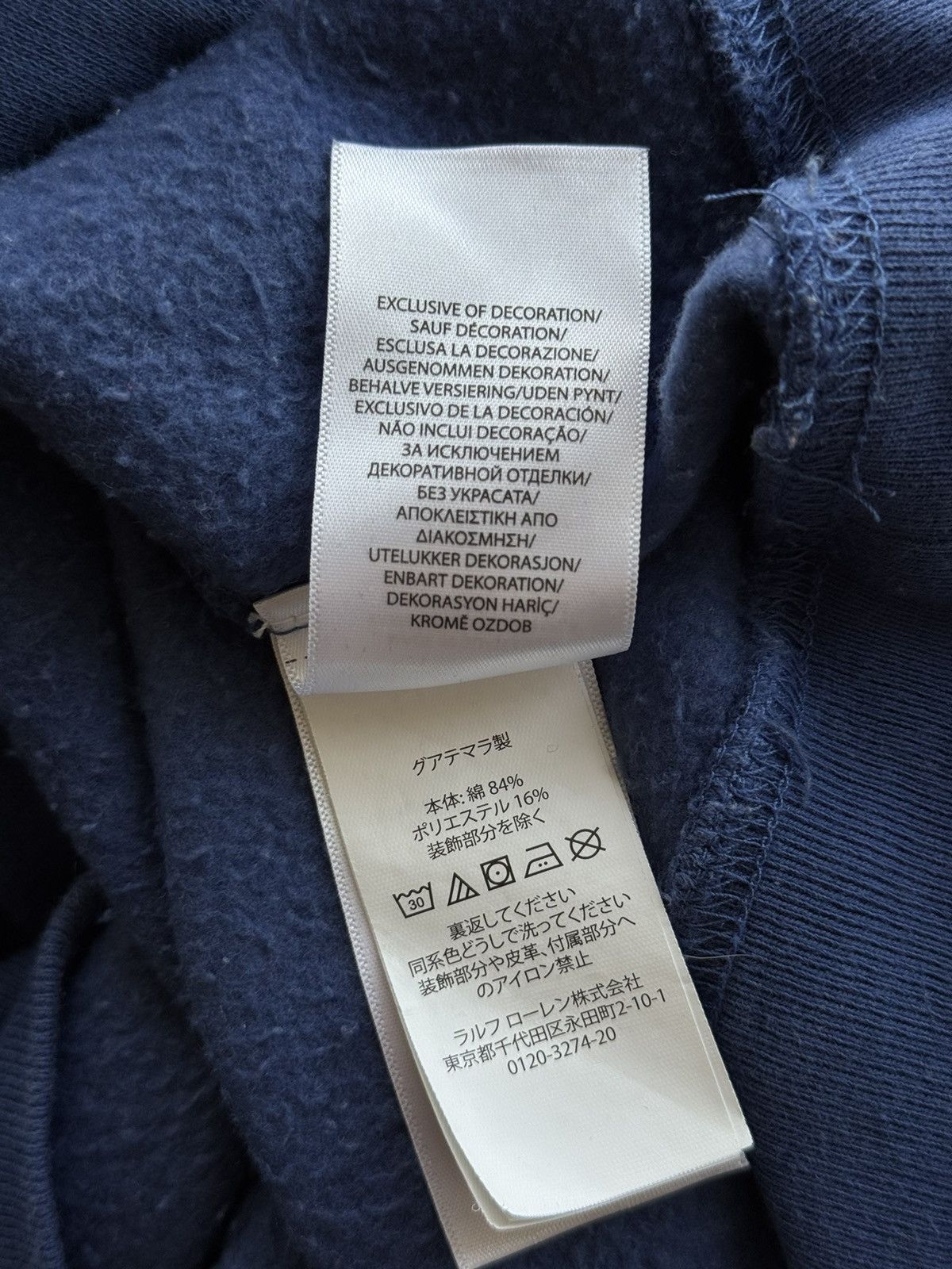 Polo Ralph Lauren × Ralph Lauren Polo Ralph Lauren big logo sweatshirt Y2K style Size S / US 4 / IT 40 - 5 Thumbnail