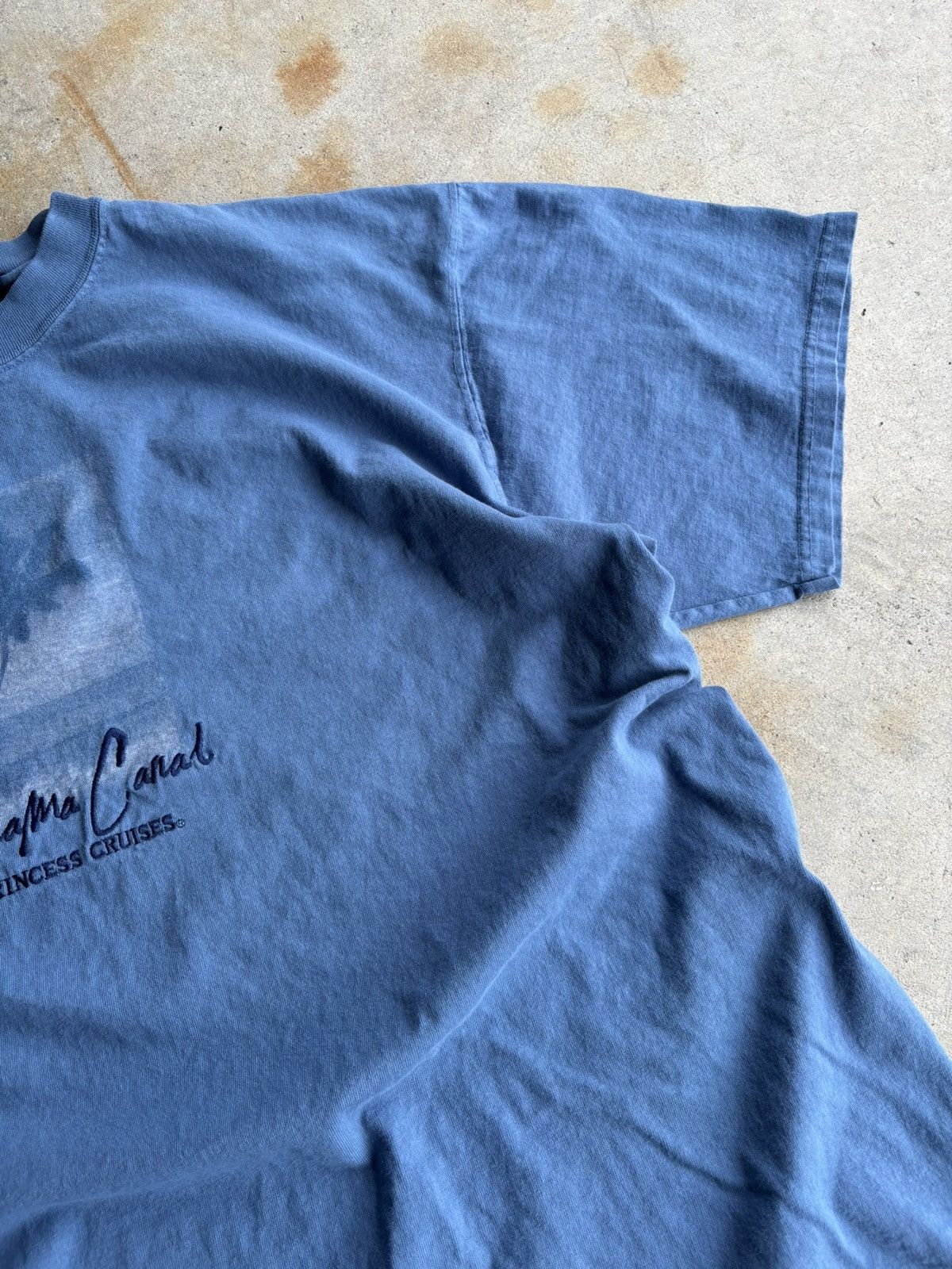 Other Vintage 90s Panama Canal Princess Cruises Soft Core Tee Size US XL / EU 56 / 4 - 4 Thumbnail