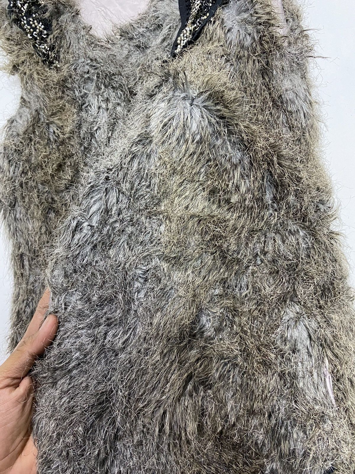 If Six Was Nine Japanese LGB ifsixwasnine style faux fur vest Size US M / EU 48-50 / 2 - 12 Thumbnail