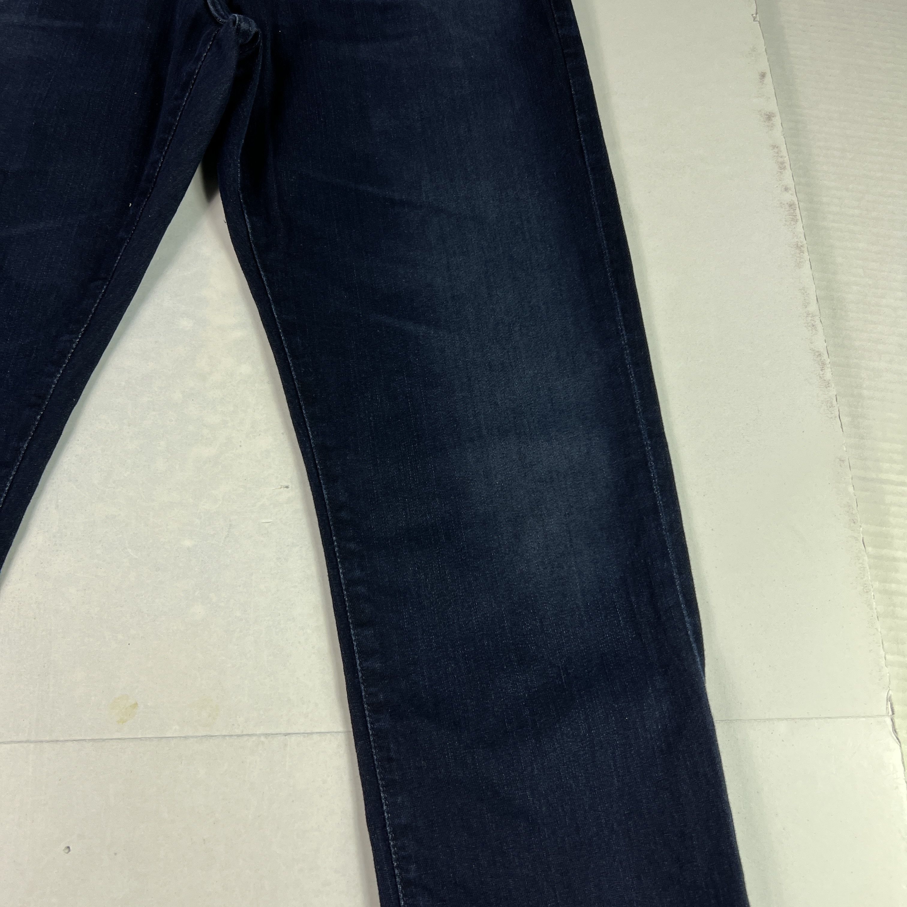 AG Adriano Goldschmied AG Adriano Goldschmied Jeans Tellis Slim Dark Blue Denim Size US 31 - 3 Thumbnail
