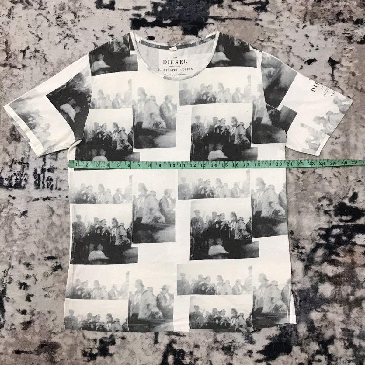 Diesel The Diesel Succesful Losers Fullprint Tshirt Size US M / EU 48-50 / 2 - 13 Thumbnail