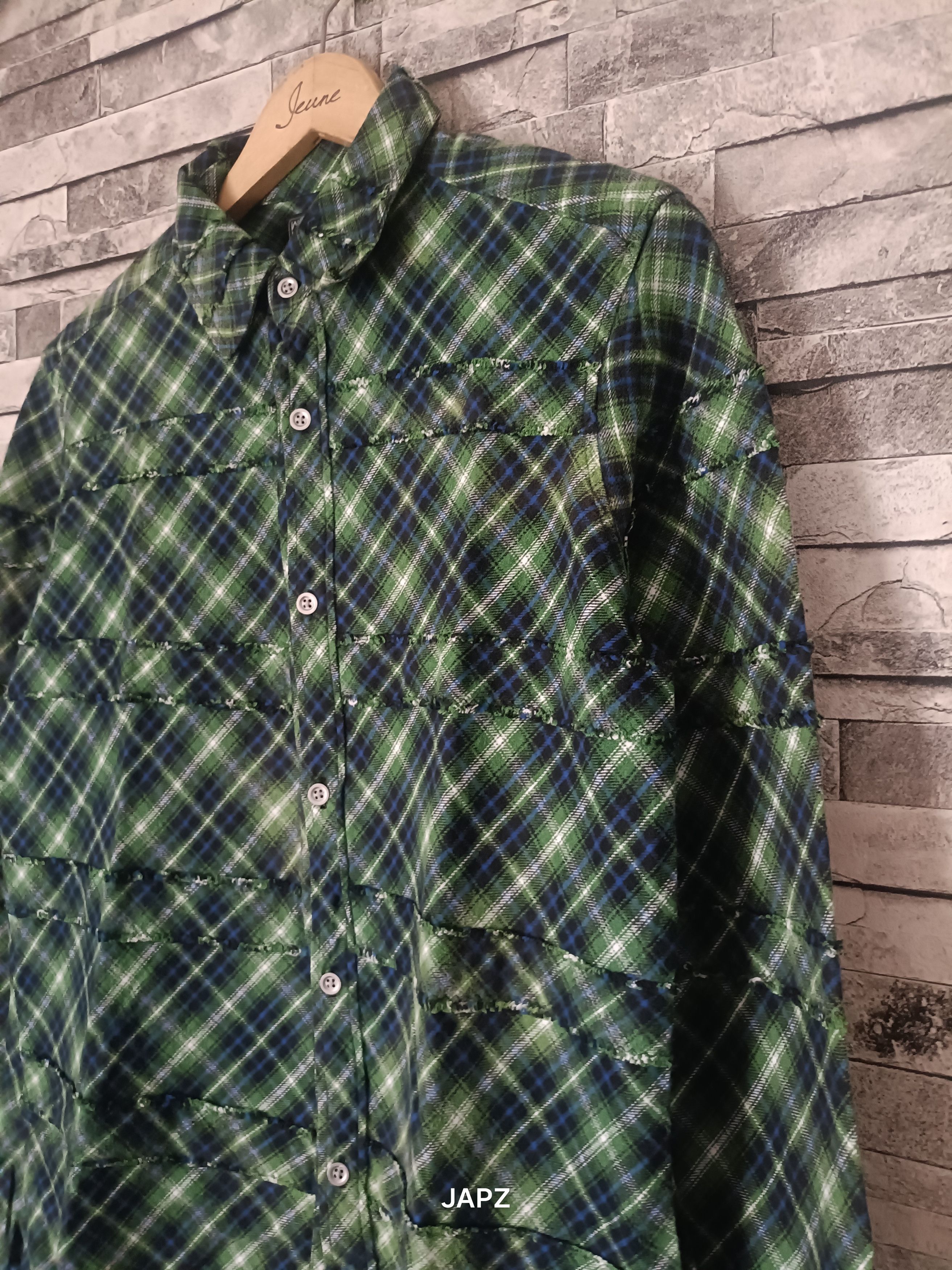Michel Klein Michel Klein avantgarde flannel shirt Size US S / EU 44-46 / 1 - 2 Thumbnail
