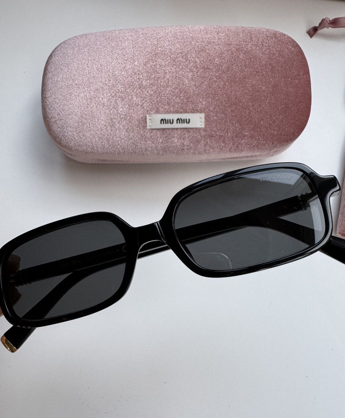 Miu Miu × Vintage NEW Miu Miu sunglasses SMU 11ZS 16K5S0 Size ONE SIZE - 4 Thumbnail